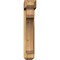 Ekena Millwork Legacy Craftsman Rough Sawn Bracket w/ Offset Brace, Western Red Cedar, 6"W x 24"D x 32"H BKT0604X24X32LEC04RWR - alternate 4
